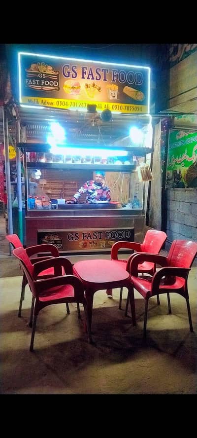 Complete Fast Food Shop Setup for Sale