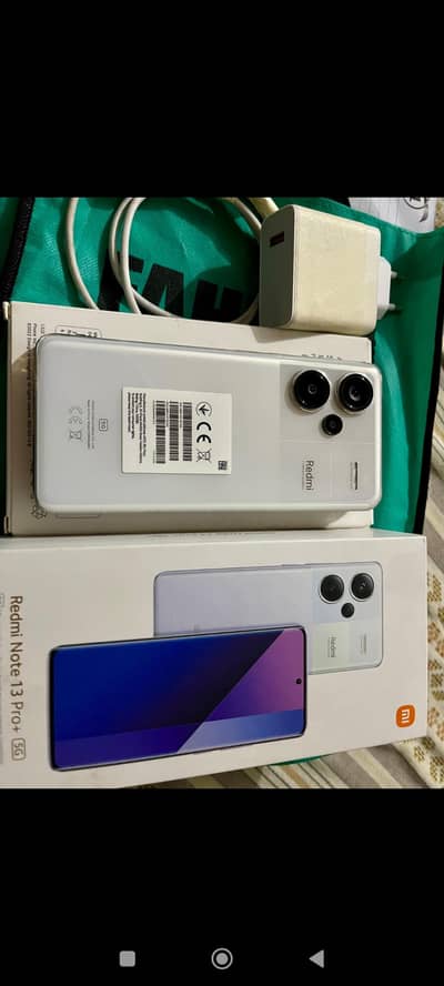 Xiaomi Redmi Note 13 Pro Plus 10/10 complete box