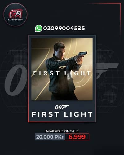 007 First Light - PS5 Game for Sale
