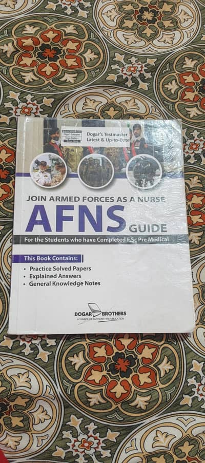 AFNS Guide Book- like new condition