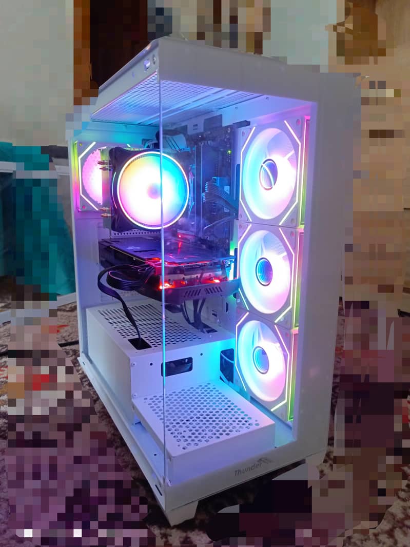 Full Gaming PC Setup with Display + GPU 2