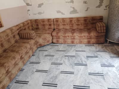 L- shaped 16 seater sofa set