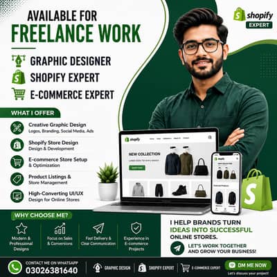 Professional Shopify Store Setup & E-Commerce Services