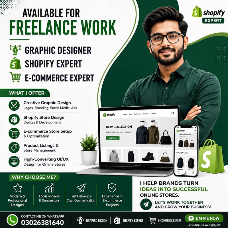 Professional Shopify Store Setup & E-Commerce Services 0
