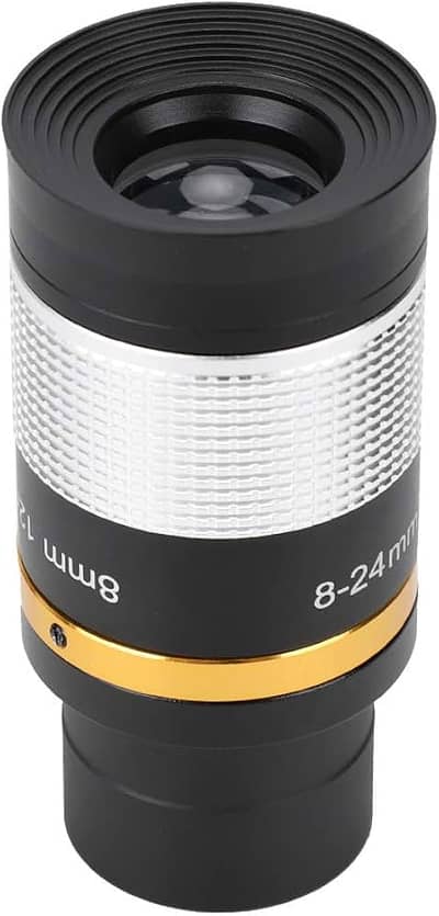 Zoom eyepiece for telescope
