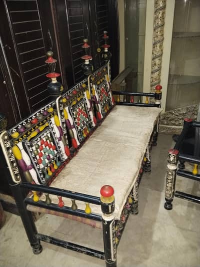 Multani sofa in excellent condition  35000 and other items call