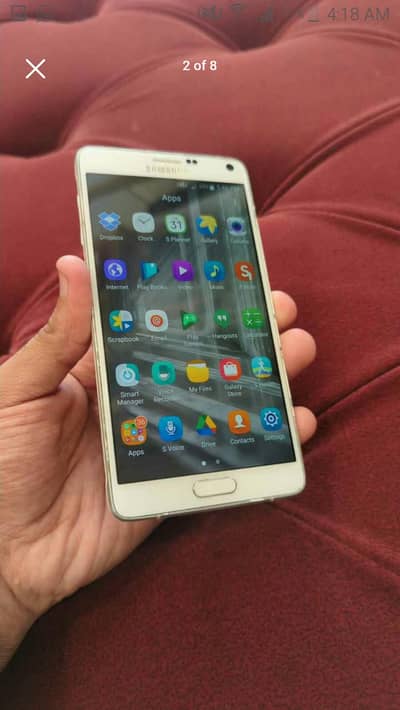 Samsung Galaxy Note 04 White