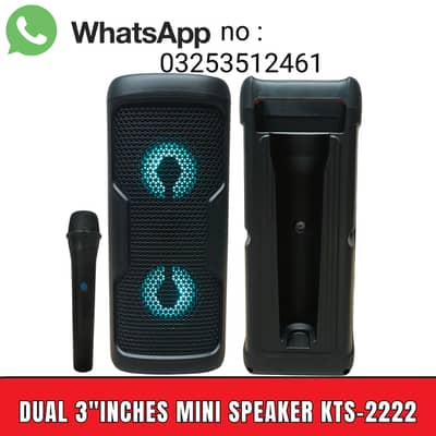 Kbroad Speaker 2222 With Mic - Brand New