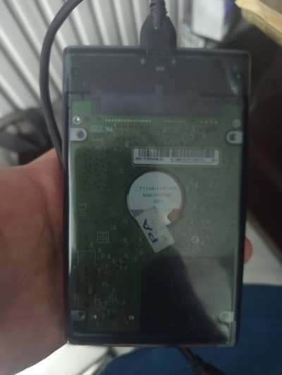 500 GB hard disk with sata case