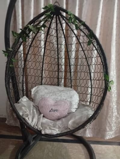 Indoor/outdoor swing for sale slightly used