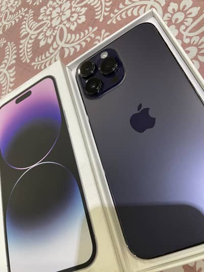 iPhone 14 Pro Max with box 95% battery health