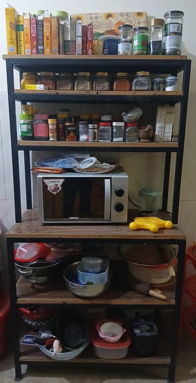 Kitchen rack (Steel Frame)