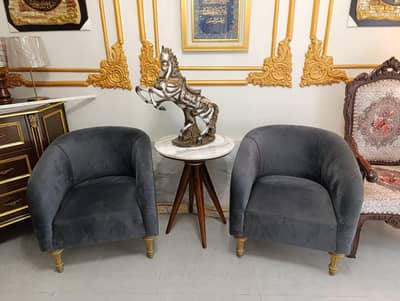 2 new ottoman chairs for sale