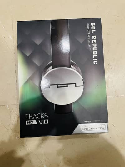 SOL Republic Tracks HD Headphones - Brand New Sealed Pack