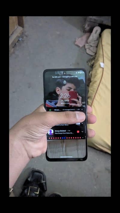Motorola Moto G 5g with box( exchange possible)