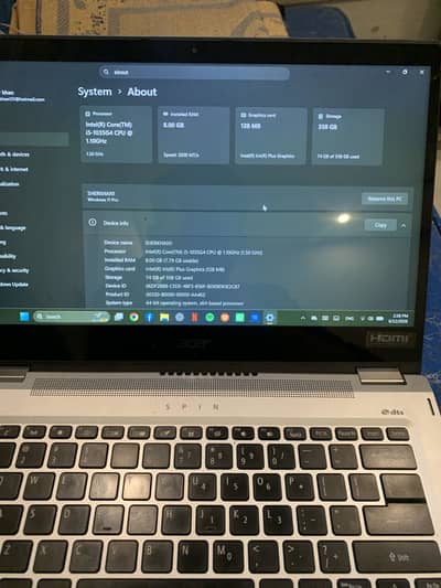 Acer spin 3