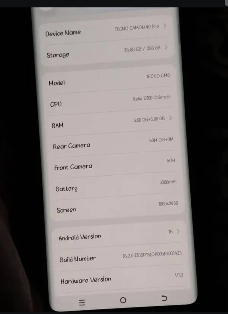 Tecno CAMON 40 Pro 3