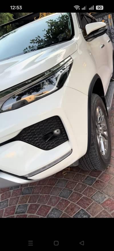 Toyota Fortuner V 2021 new shape