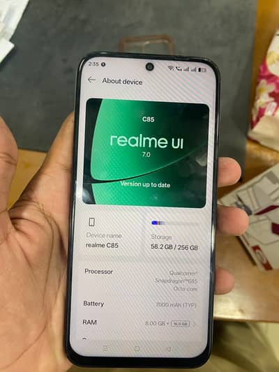 Realme C85 8GB RAM + 16GB Extended | 256GB ROM | 7000mAh Battery