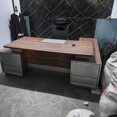 Executive Table for sale with leg rest comfortable chair