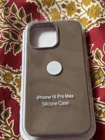 iPhone 16 Pro Max  Silicon case