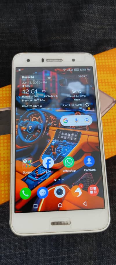 Infinix Hot 5 with Box accessories