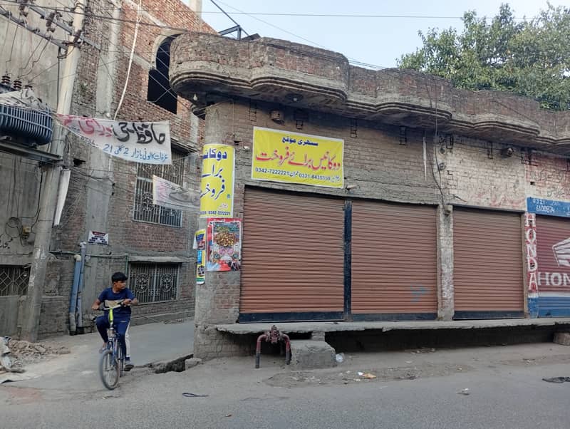 کمرشل دکان برائے فروخت حیدری روڈ بلال مسجد کے ساتھ 4