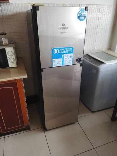 Dawlance fridge medium sized glass door