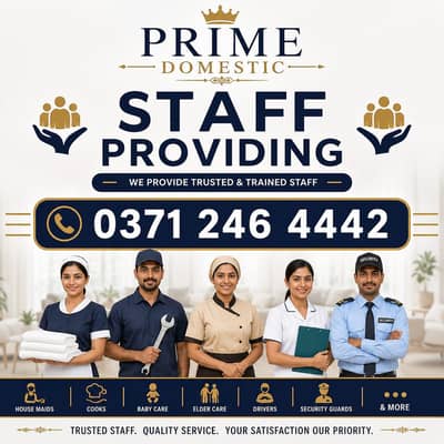 Maid/ Babysitter/Patient attendant/ Cook/ Helper/ Driver