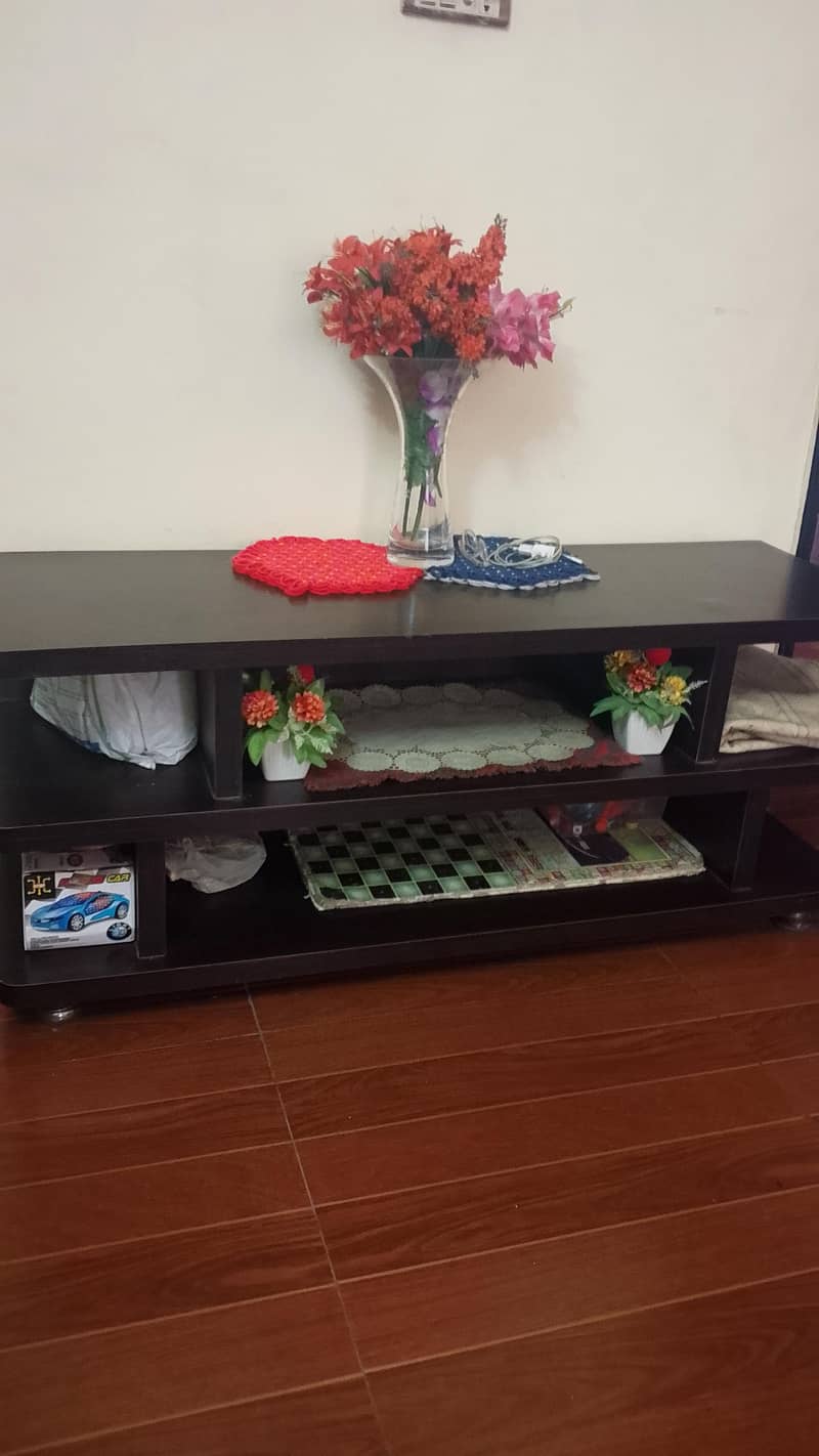 Led Table Dark Brown 1
