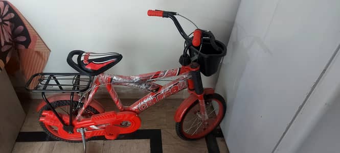 New Red bycycle
