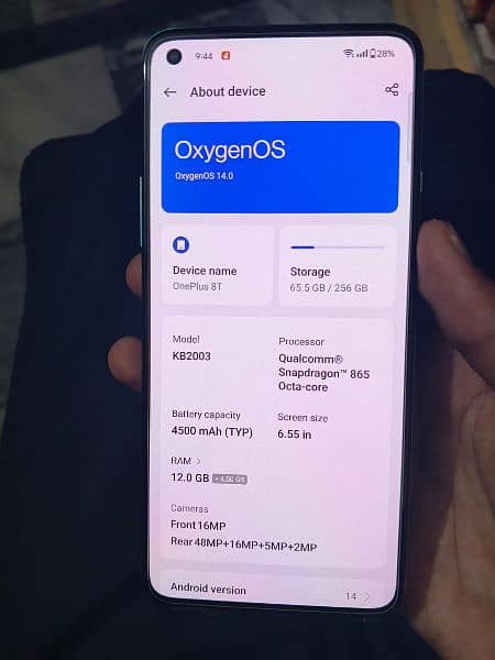 OnePlus 8t 0