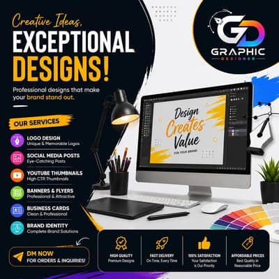  Professional Graphic Design Services | Make Your Brand Stand Out!