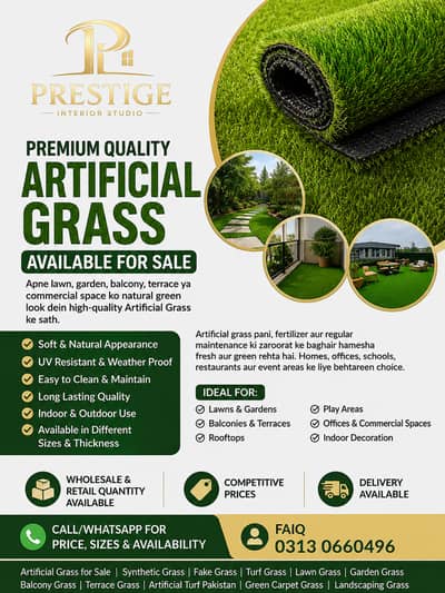 Artificial Grass for Sale | Premium Synthetic Turf | Lawn, Balcony &
