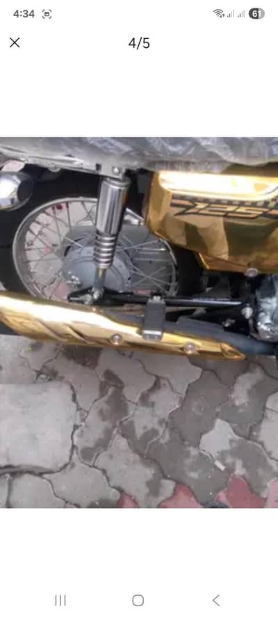 Honda 125 gold self start