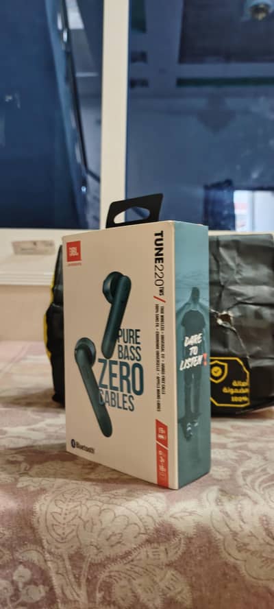 JBL Tune 220 TWS Original Saudi Arabia Import – Box Pack