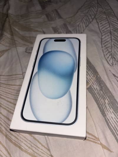 Apple iPhone 15 with box  exchange possible