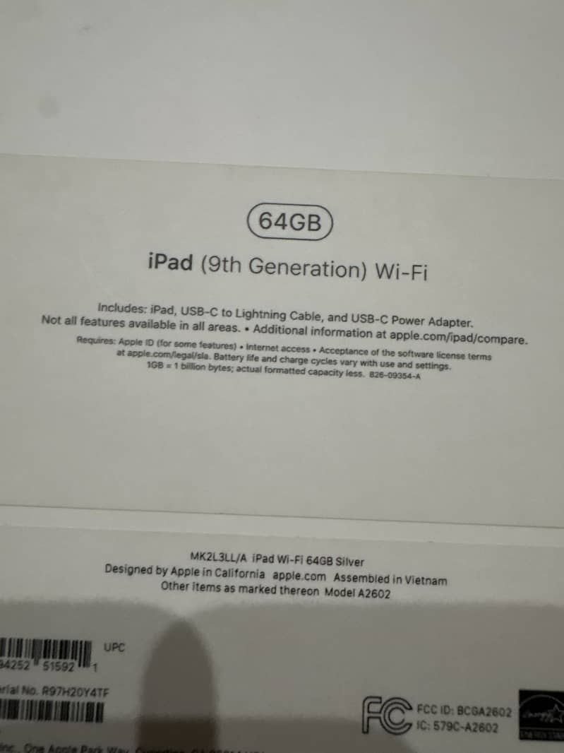 Ipad 9 generation 2