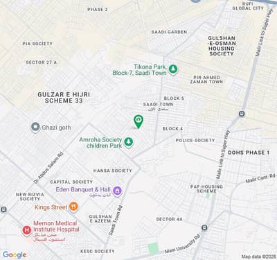 Reasonably-Priced 400 Square Yards House In Saadi Town, Karachi Is Available As Of Now