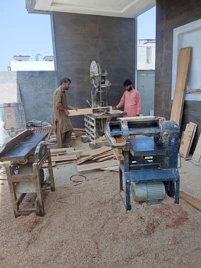 Complete Wood working machinery setup| (Ara , randa , planer choursi )
