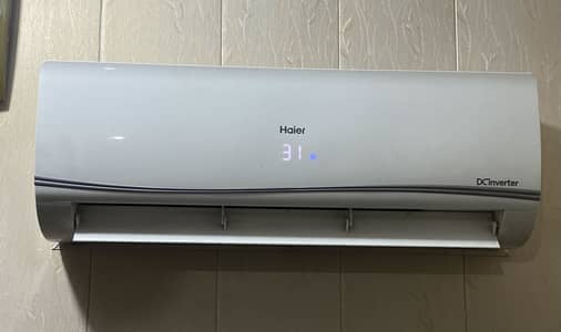 Haier inverter AC 1.5 Ton with 5 year Compressor Warranty