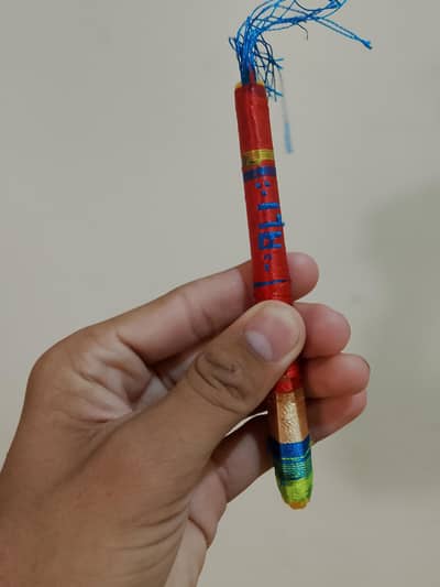 Pen  decorated with thread with your name