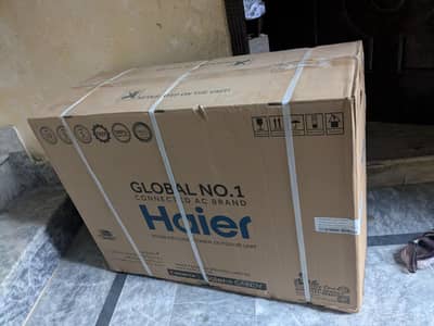 HAIER T3 PLUS BLACK COLOUR DC INVERTER BOX PACK BRAND NEW