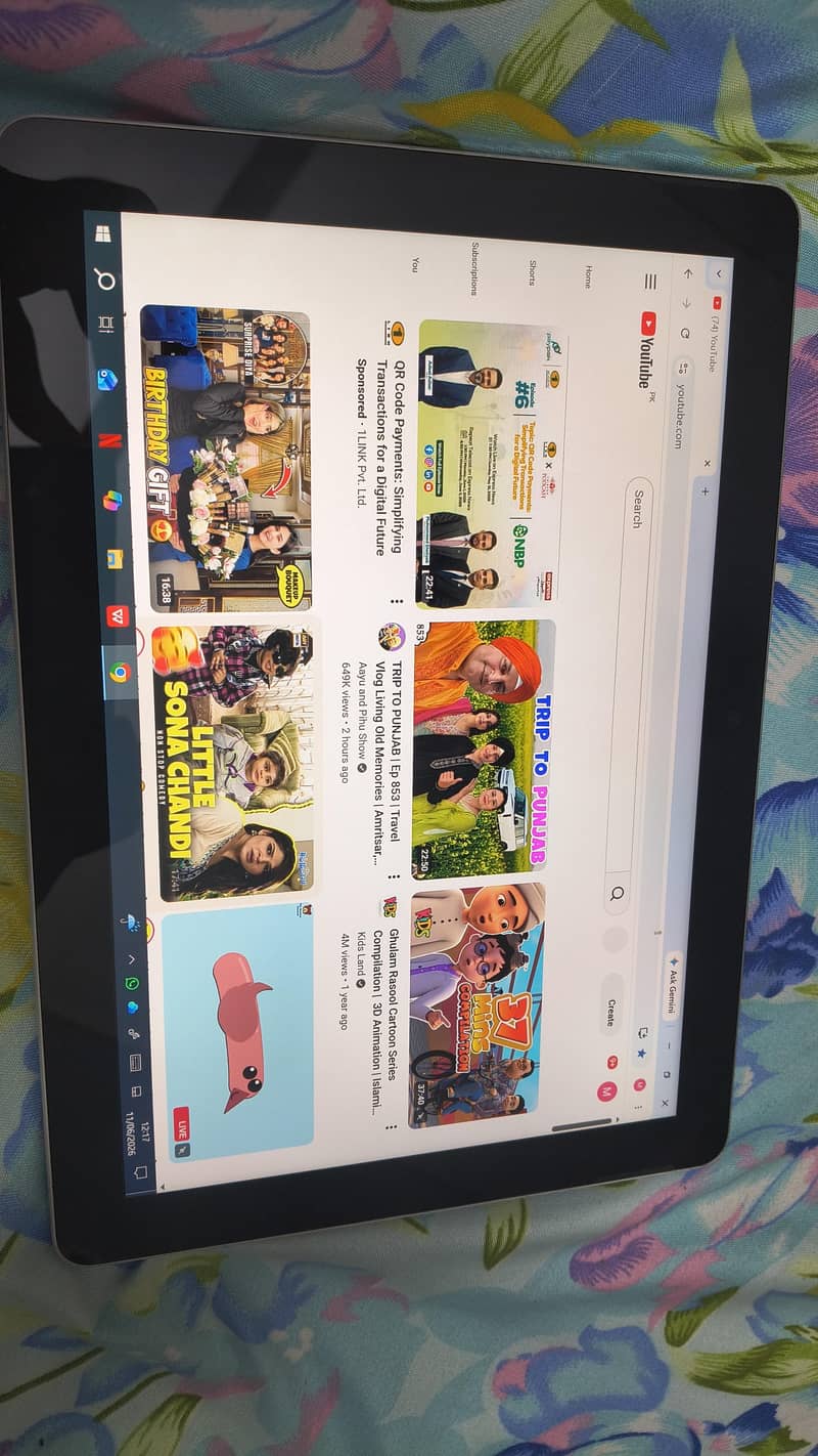 lapto + tab touch screen 1