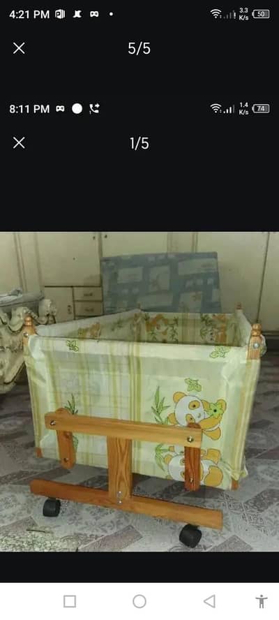 wooden baby coat