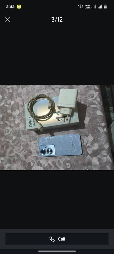 OPPO Reno 11f 5g For Sale no Fault In Phone one hand use 10/8