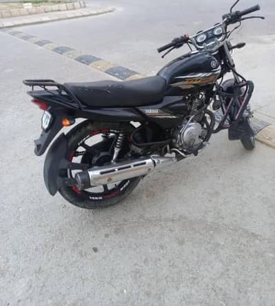 YAMAHA YBZ-DX 125CC 2021 (DECEMBER)  KARACHI NUMBER