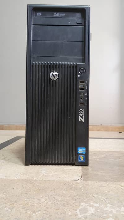 PC for sell, HP z420 , rx570 8gb