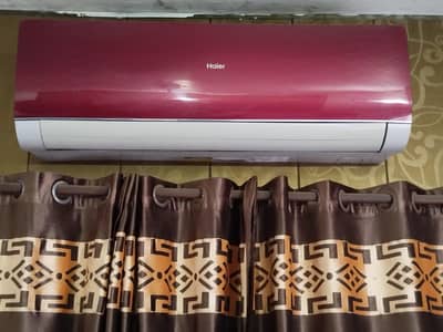 haier 1.5 ton ac 3 year used totalyy orignal