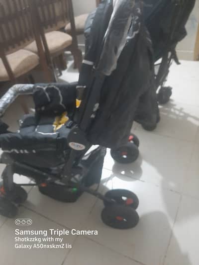 2 baby strollers (prams) for urgent sale (decent and good condition)